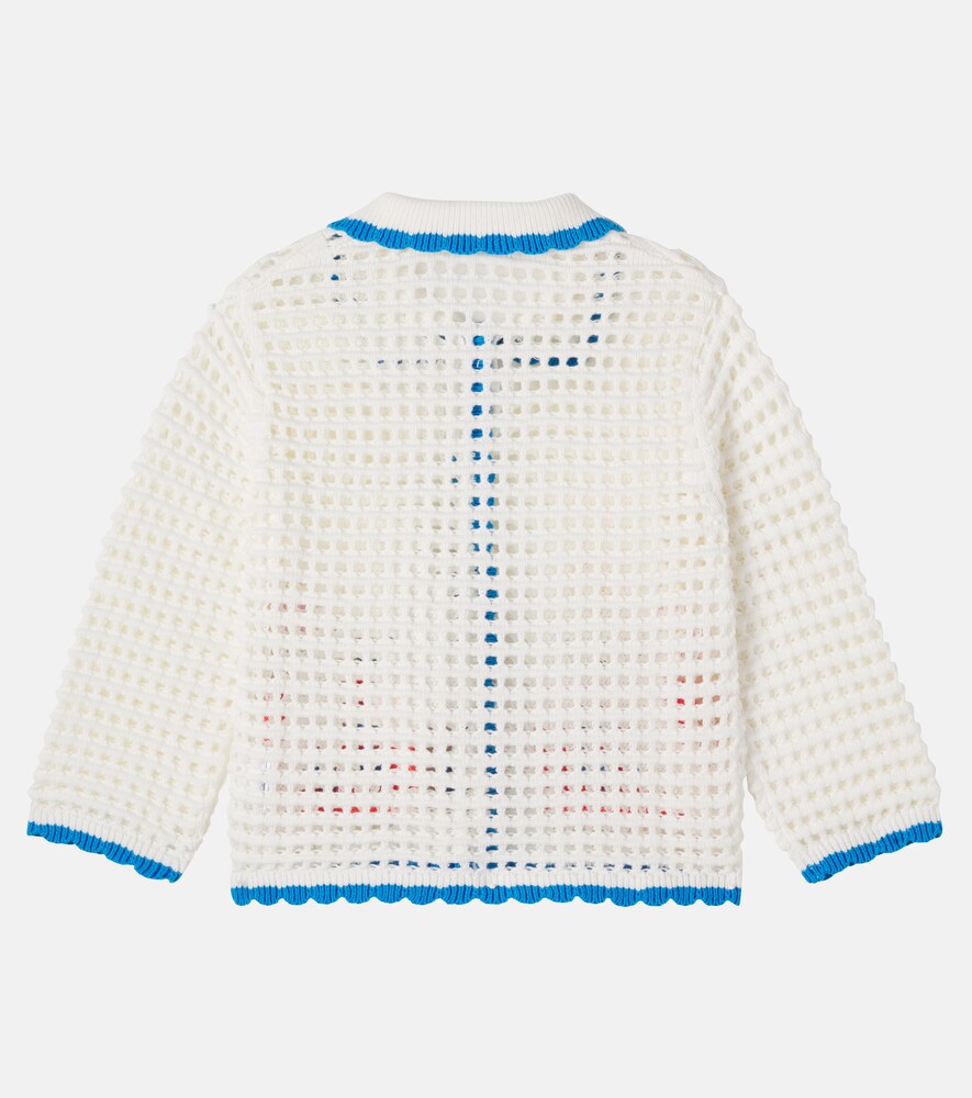  Stella Mccartney Kids Stella Mccartney Kids Cardigan Aus Baumwolle 