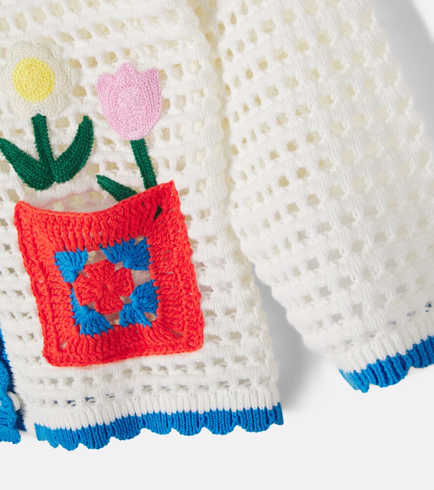  Stella Mccartney Kids Stella Mccartney Kids Cardigan Aus Baumwolle 