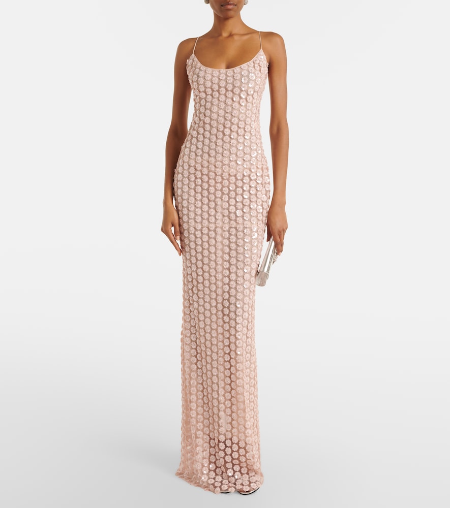 The New Arrivals Ilkyaz Ozel Embellished gown