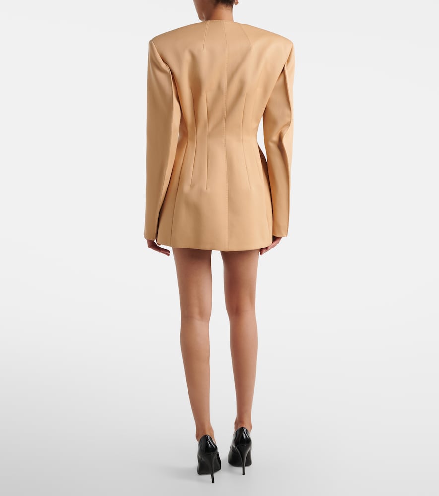  Wardrobe.nyc Wardrobe.nyc Rhw Double-breasted Minidress 