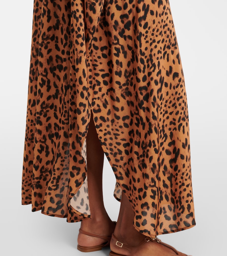 Melissa Odabash Melissa Odabash Vanessa Leopard-print Kaftan 