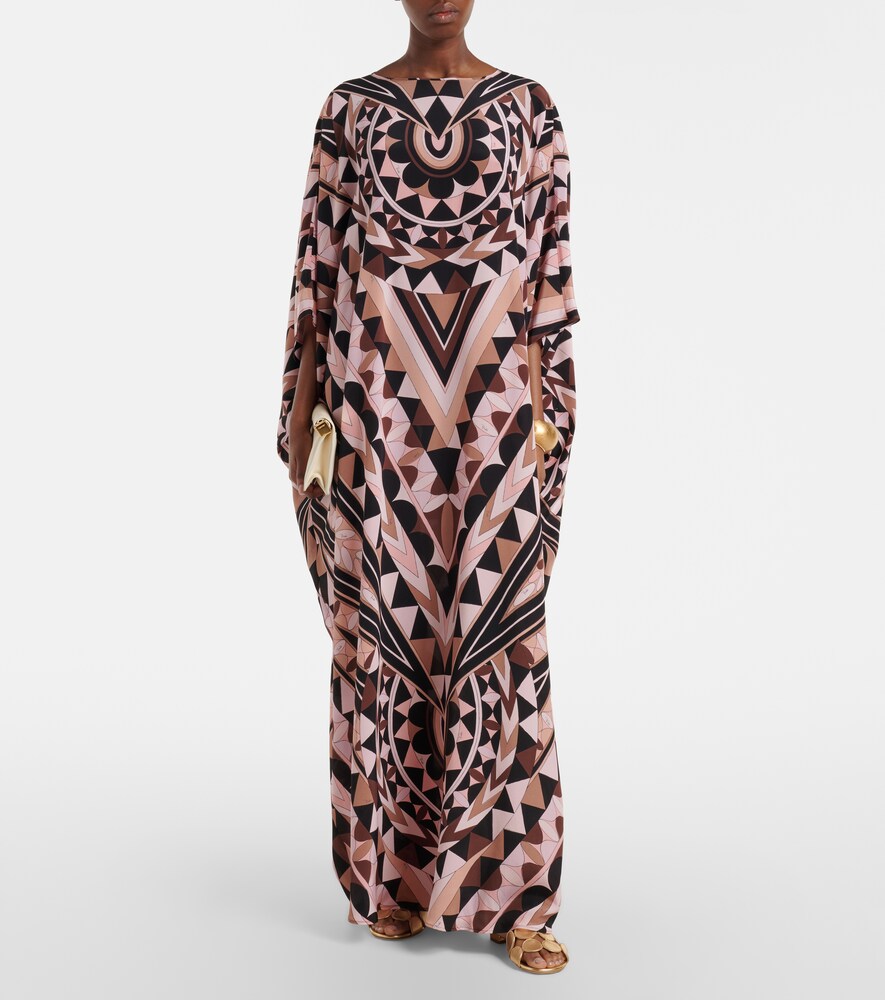  Pucci Pucci Kaftan Aus Crêpe De Chine Manuba Aus Seide 