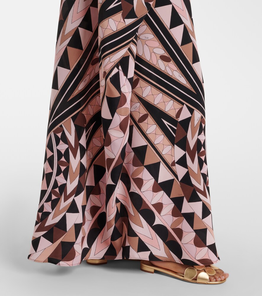  Pucci Pucci Kaftan Aus Crêpe De Chine Manuba Aus Seide 