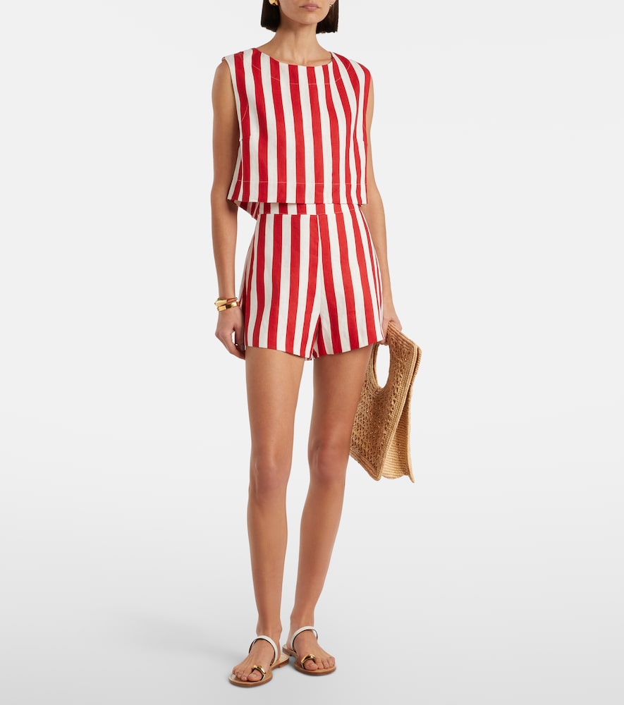  Posse Posse Cropped-top Martina Aus Leinen 