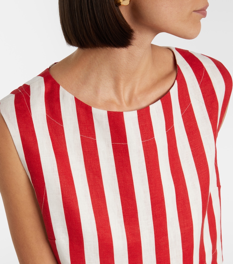  Posse Posse Cropped-top Martina Aus Leinen 