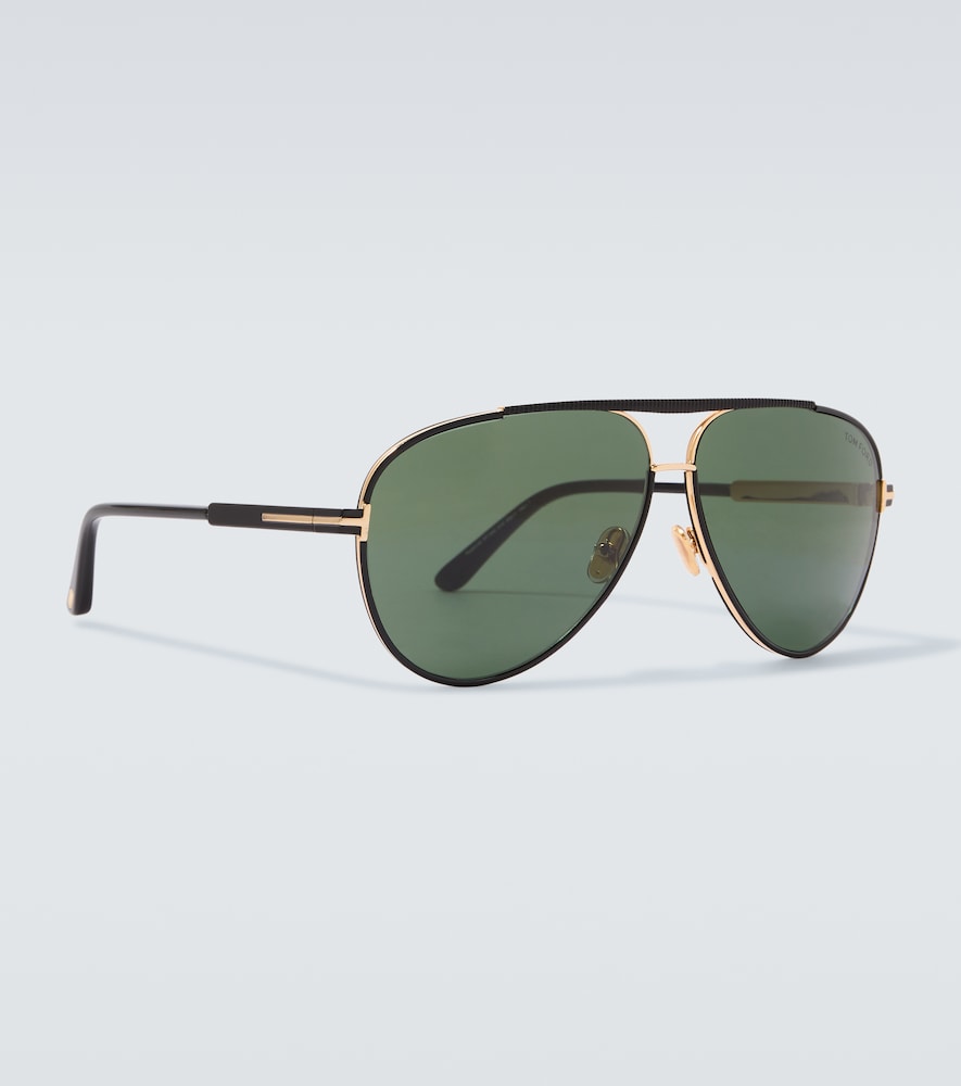  Tom Ford Tom Ford Rupert-02 Aviator Sunglasses 
