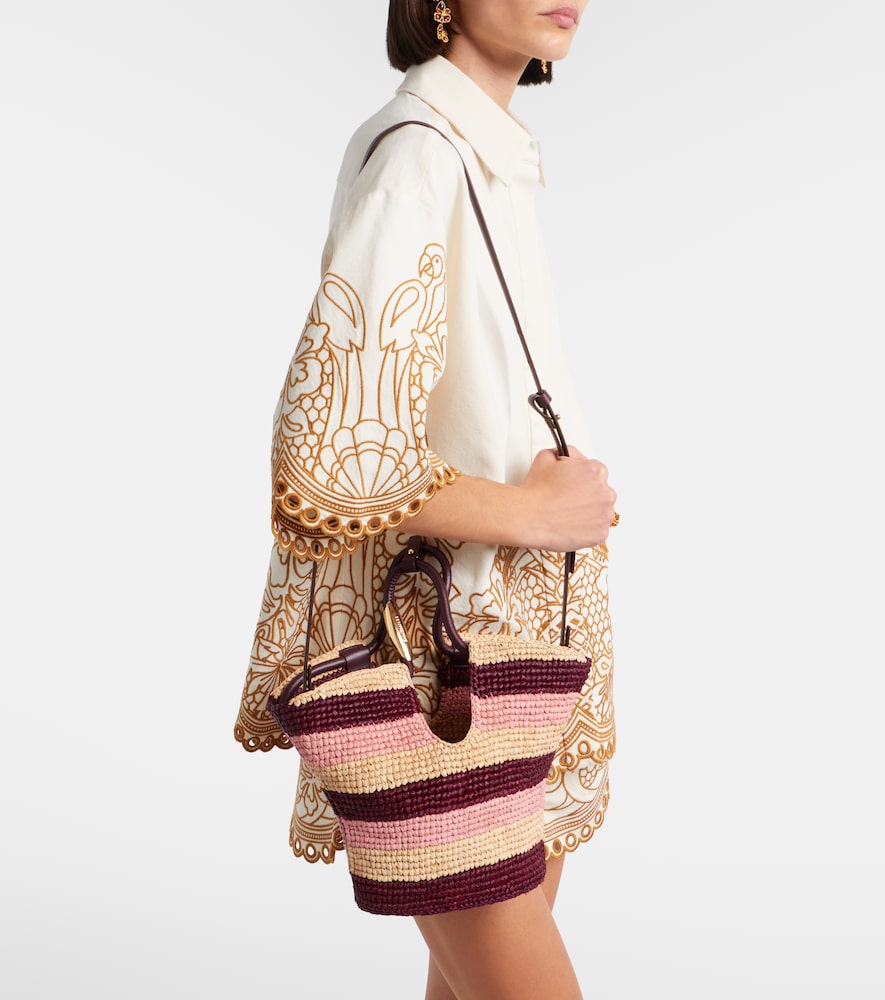  Zimmermann Zimmermann Tote Bag Goldentime Small Aus Raffiabast 