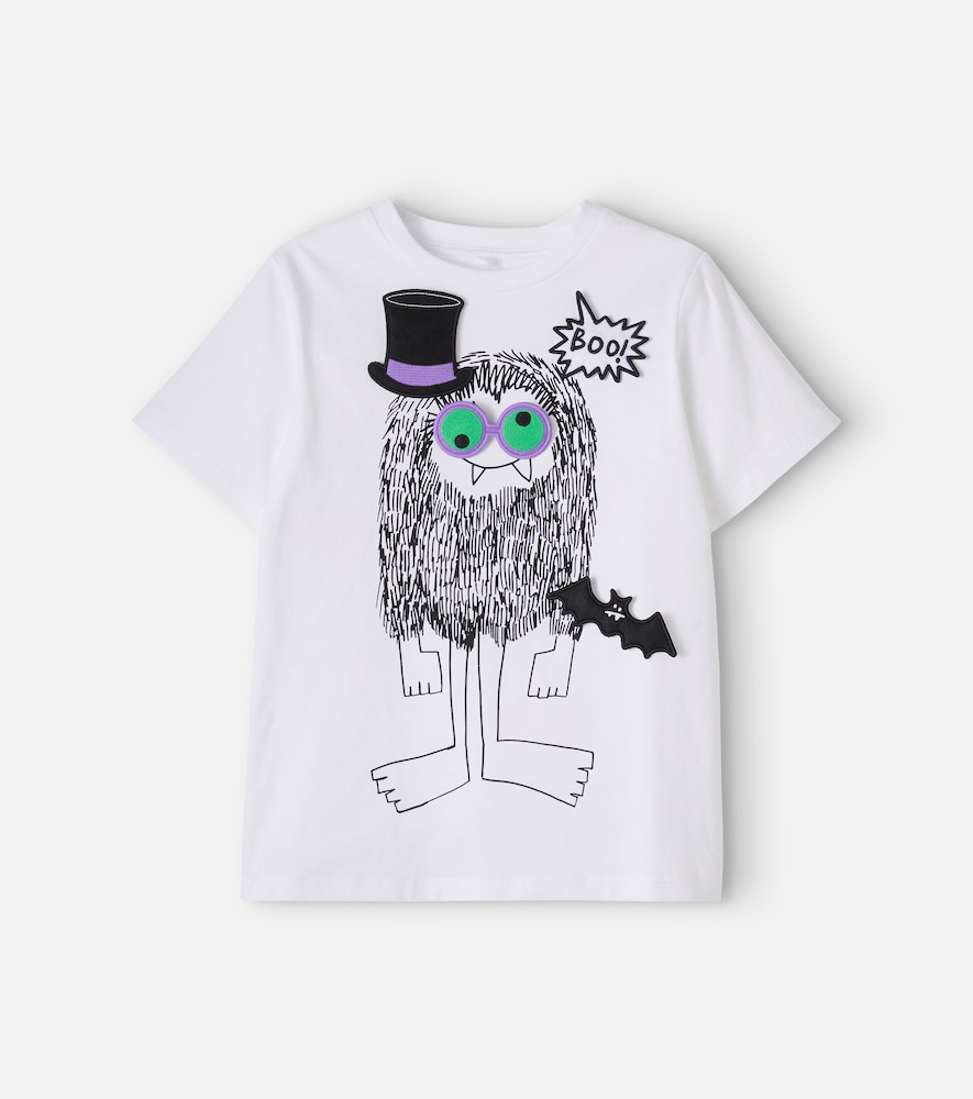 Bedrucktes T-Shirt aus Baumwolle