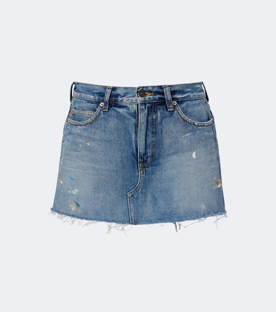 Gonna pantalone di jeans