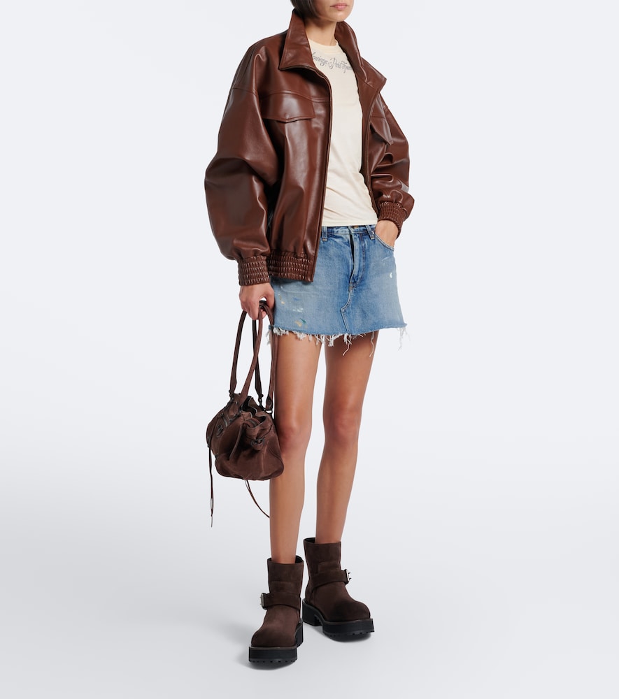 Denim Skort