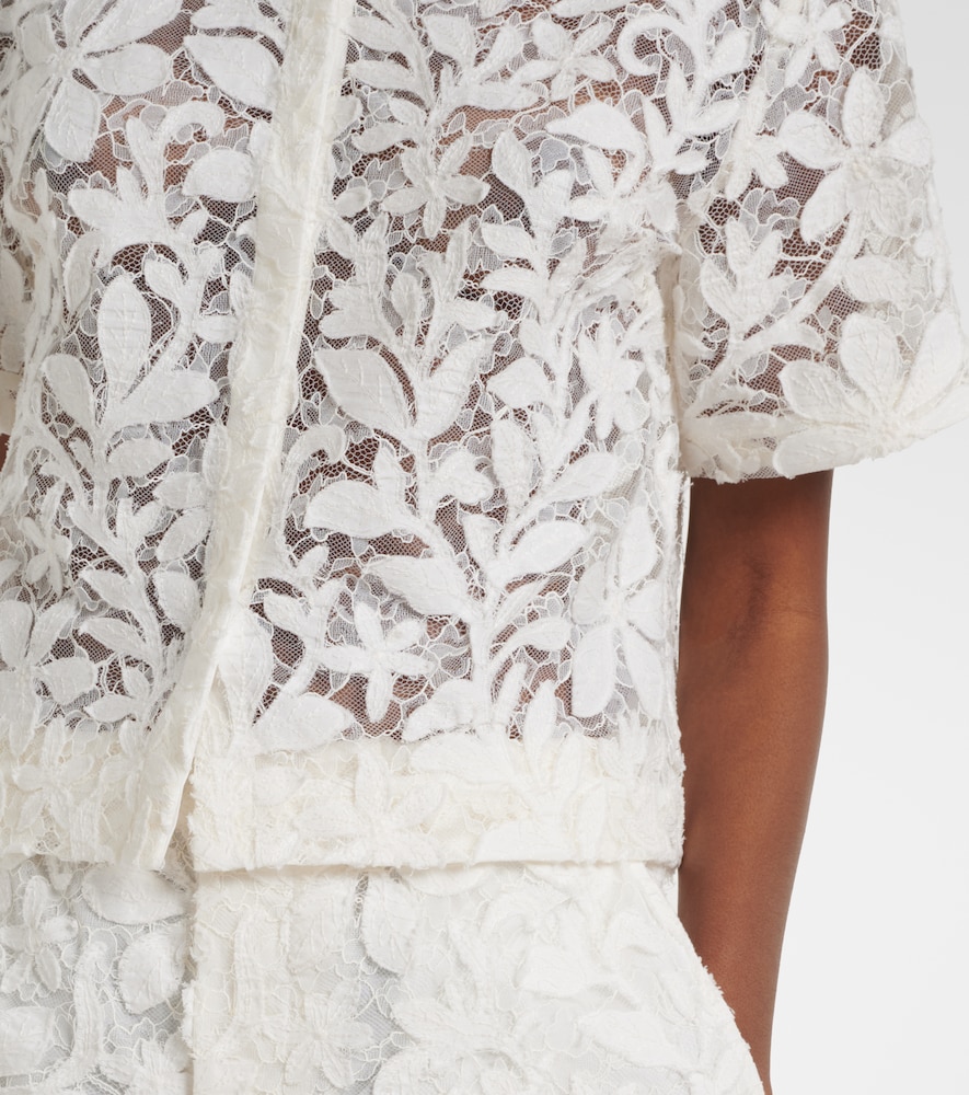  Simkhai Simkhai Cotton Lace Shirt 