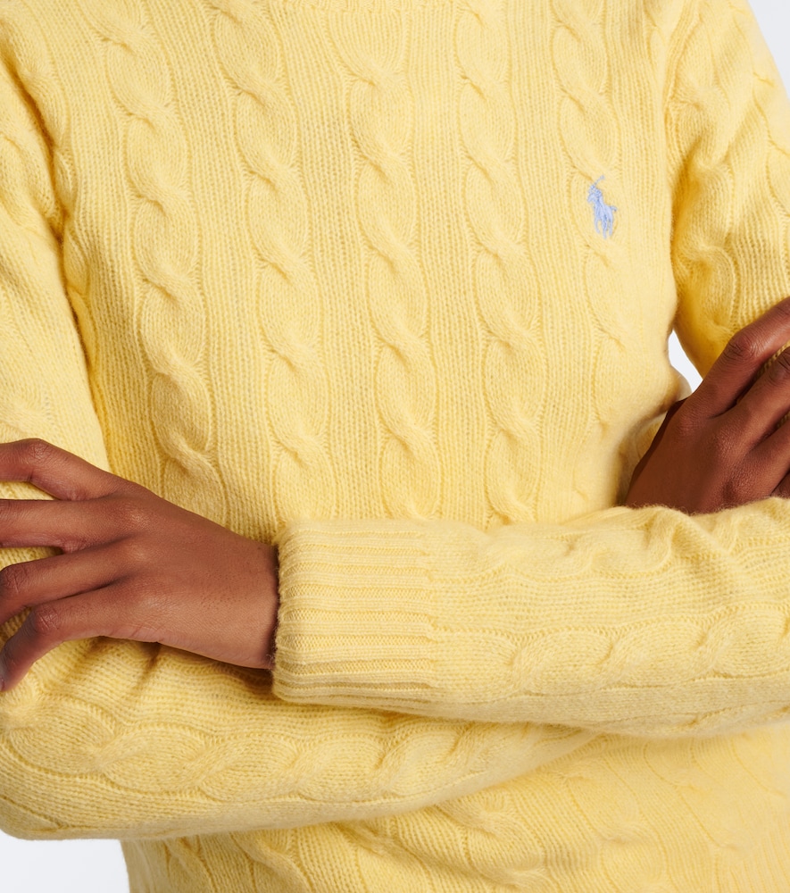 Polo Ralph Lauren Cable-Knit Wool And Cashmere Sweater