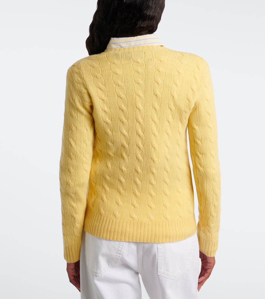 Polo Ralph Lauren Cable-Knit Wool And Cashmere Sweater