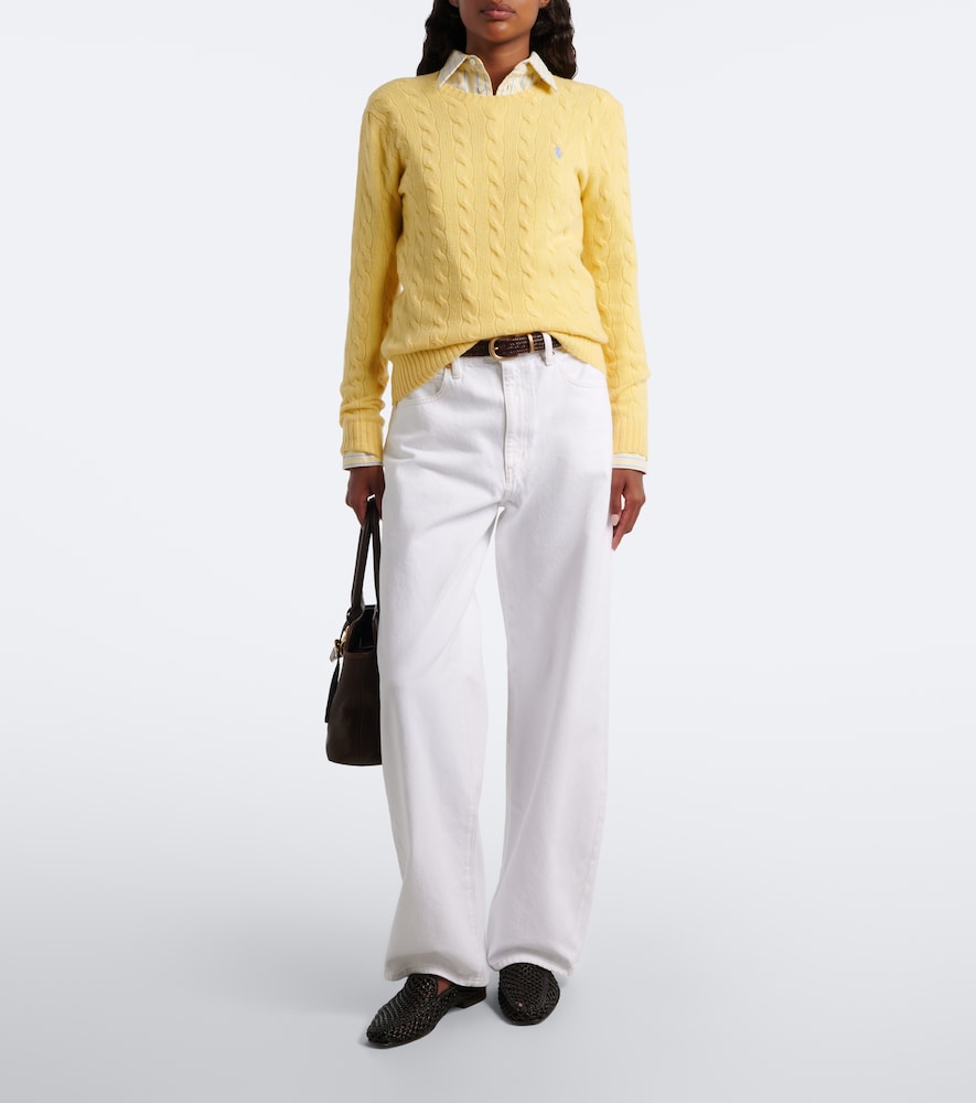 Polo Ralph Lauren Cable-Knit Wool And Cashmere Sweater