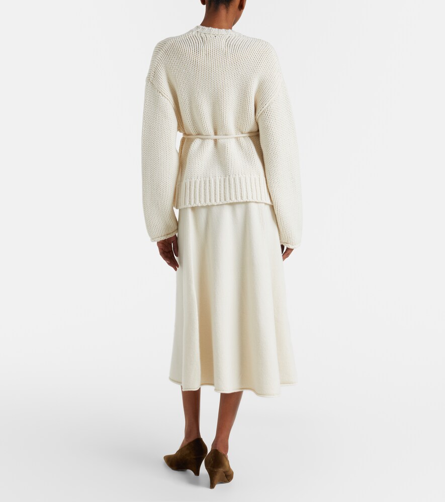 N°388 Ease Cashmere-Blend Midi