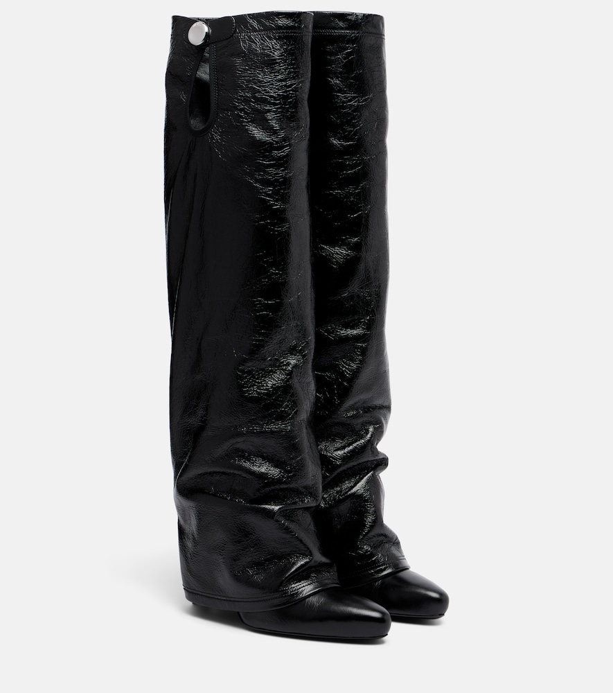 Stiefel Leon aus Lackleder