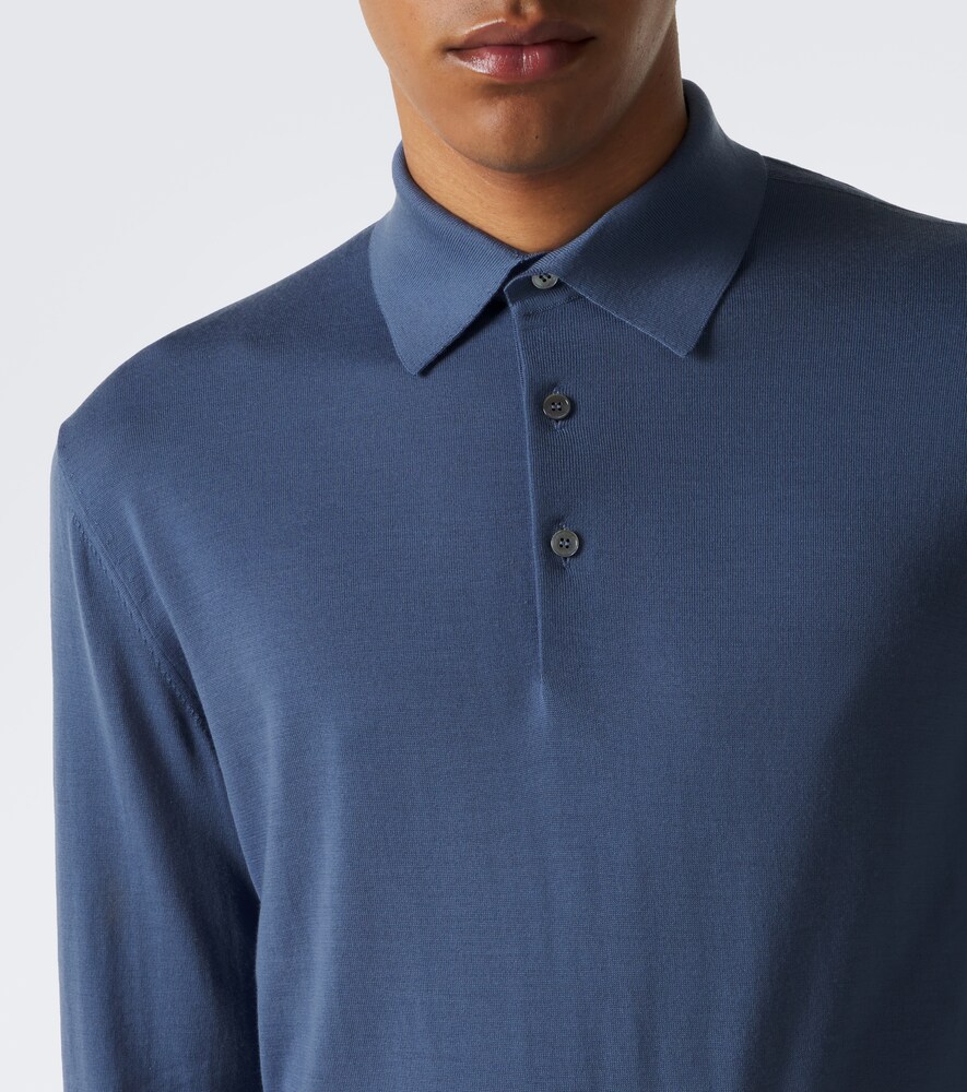 Wool Polo Sweater