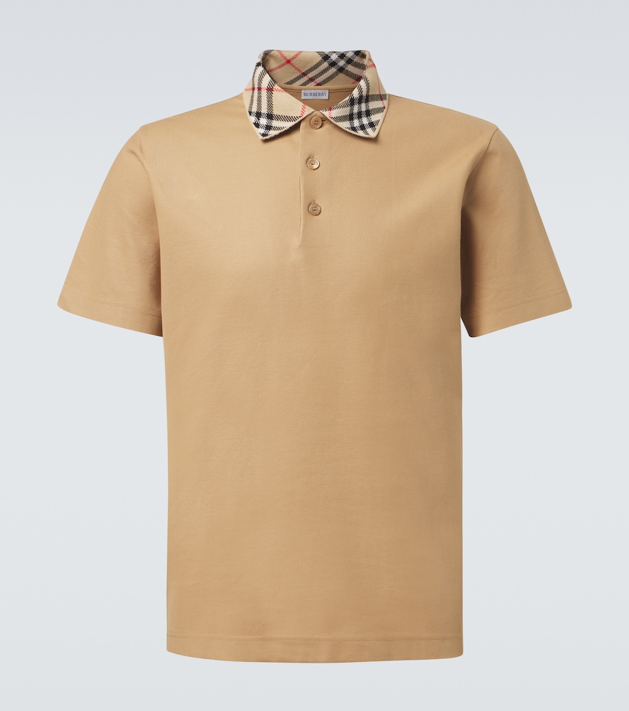 Polohemd aus Baumwoll-Jersey