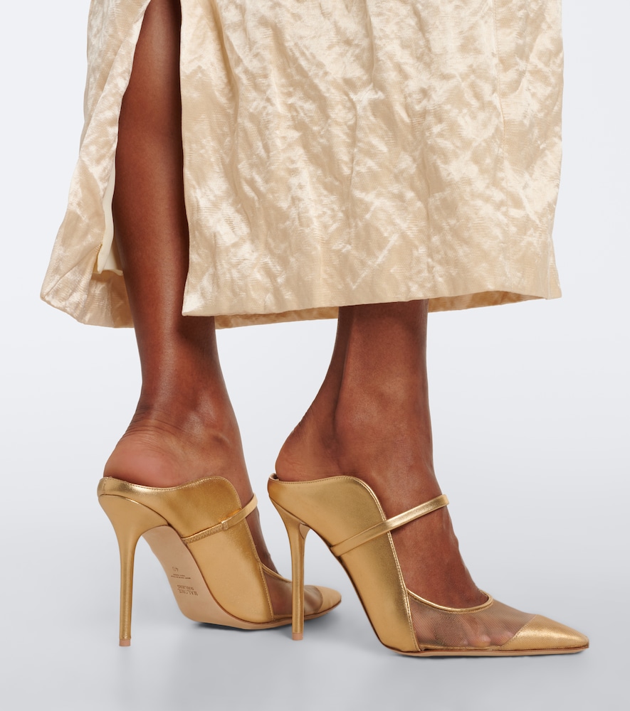 Maureen Leather And Mules