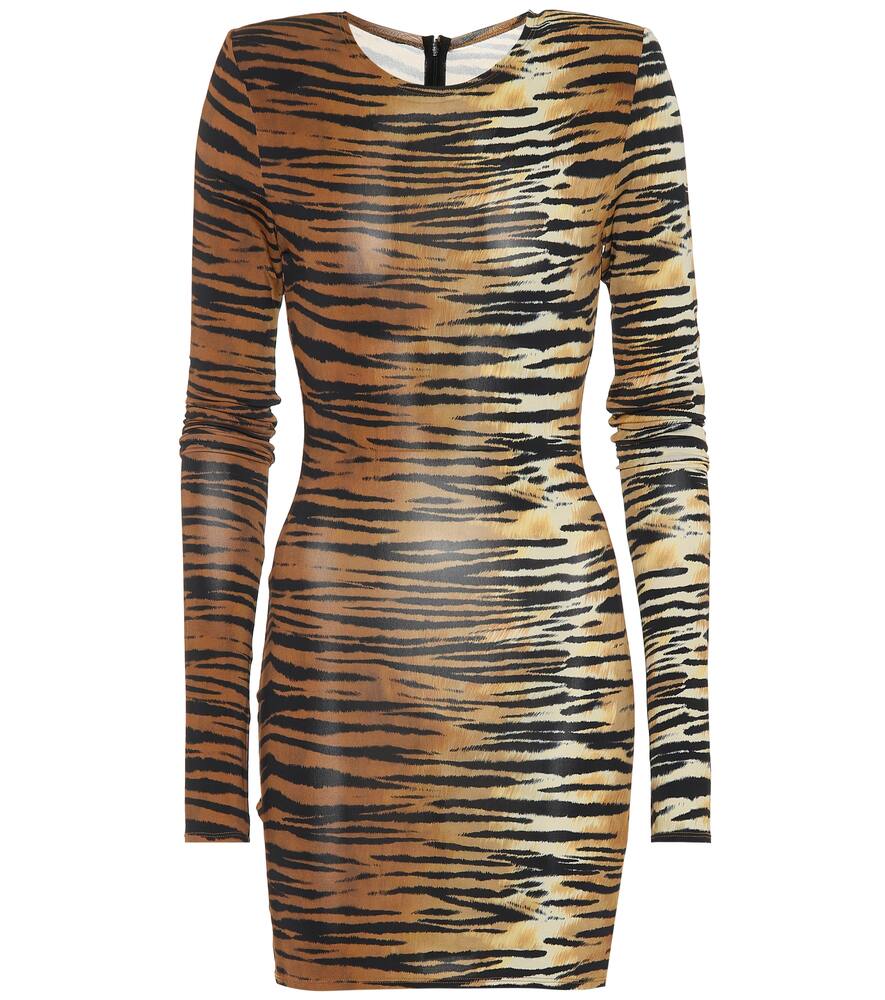 Alexandre Vauthier Dresses TIGER JERSEY MINIDRESS