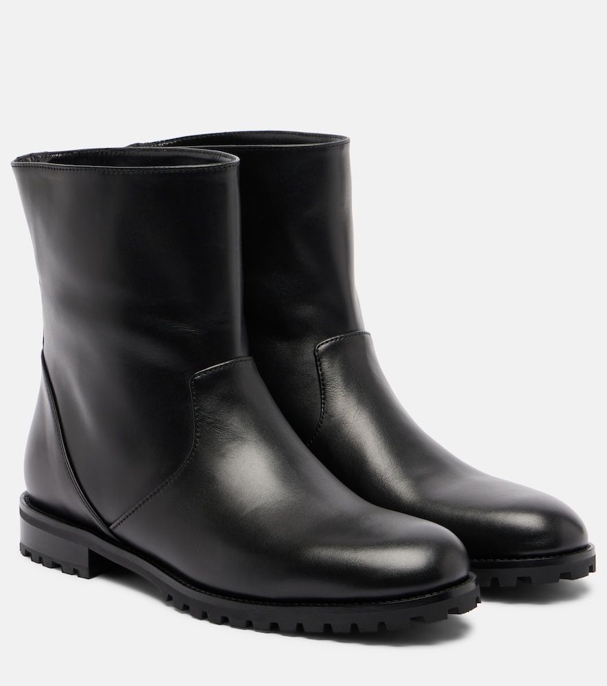 Manolo Blahnik Leather ankle boots