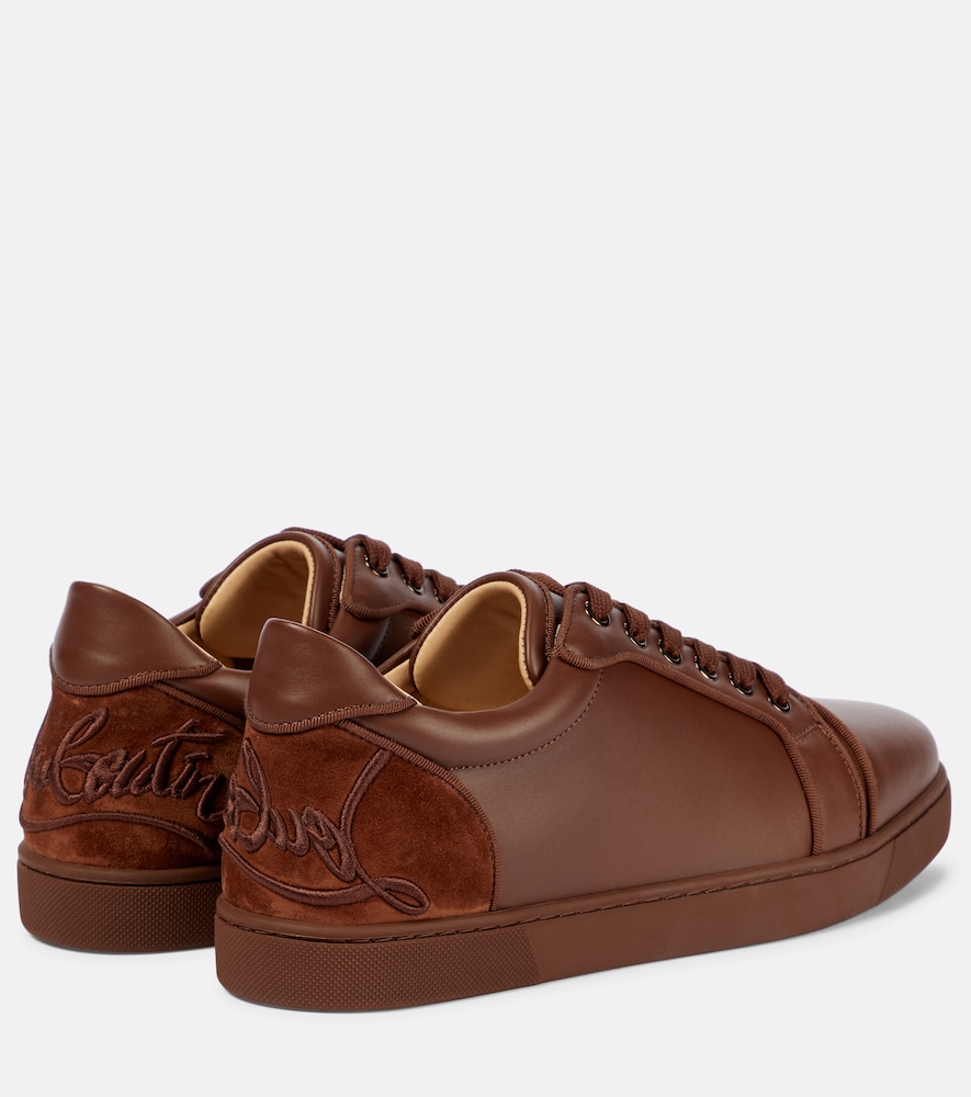  Christian Louboutin Christian Louboutin Fun Vieira Leather Sneakers 