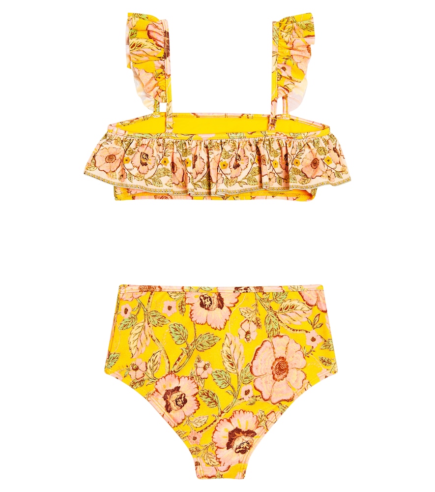  Zimmermann Kids Zimmermann Kids Junie Ruffled Floral Bikini 