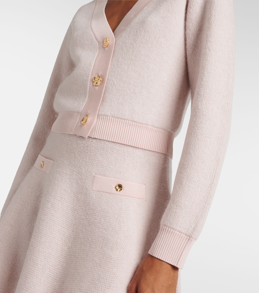  Nina Ricci Nina Ricci Mohair-blend Cardigan 