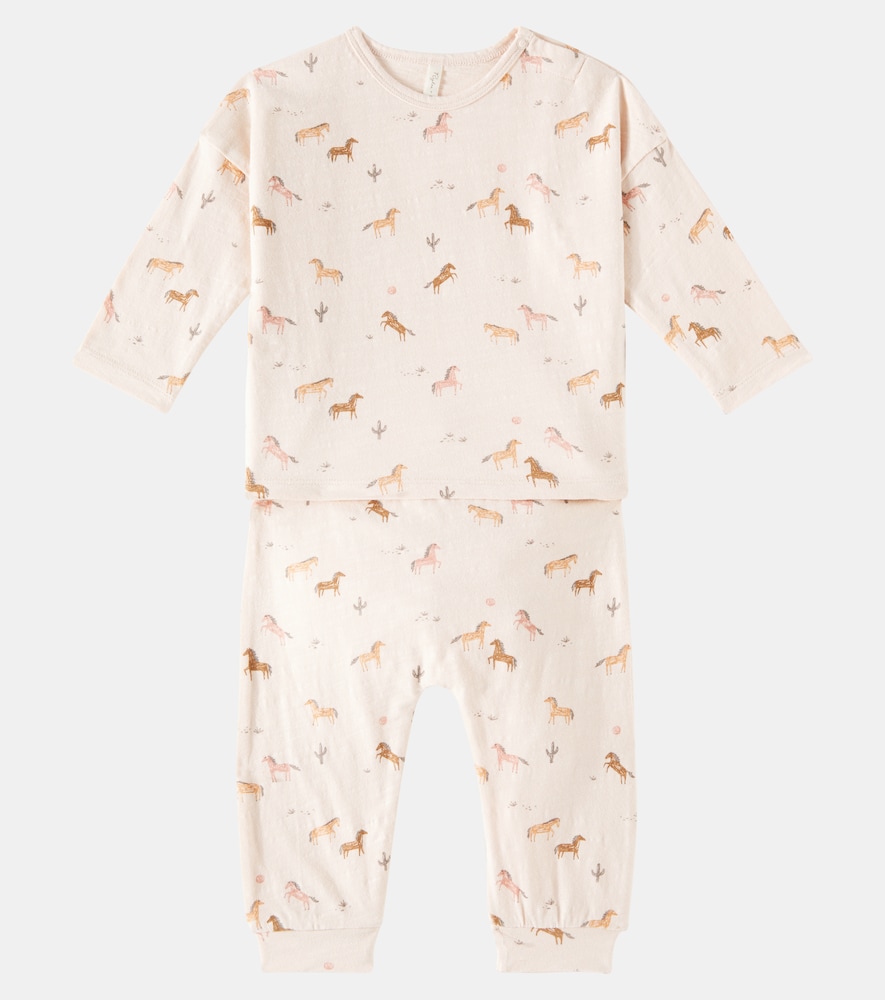  Rylee + Cru Rylee + Cru Baby Set Aus Top Und Hose 
