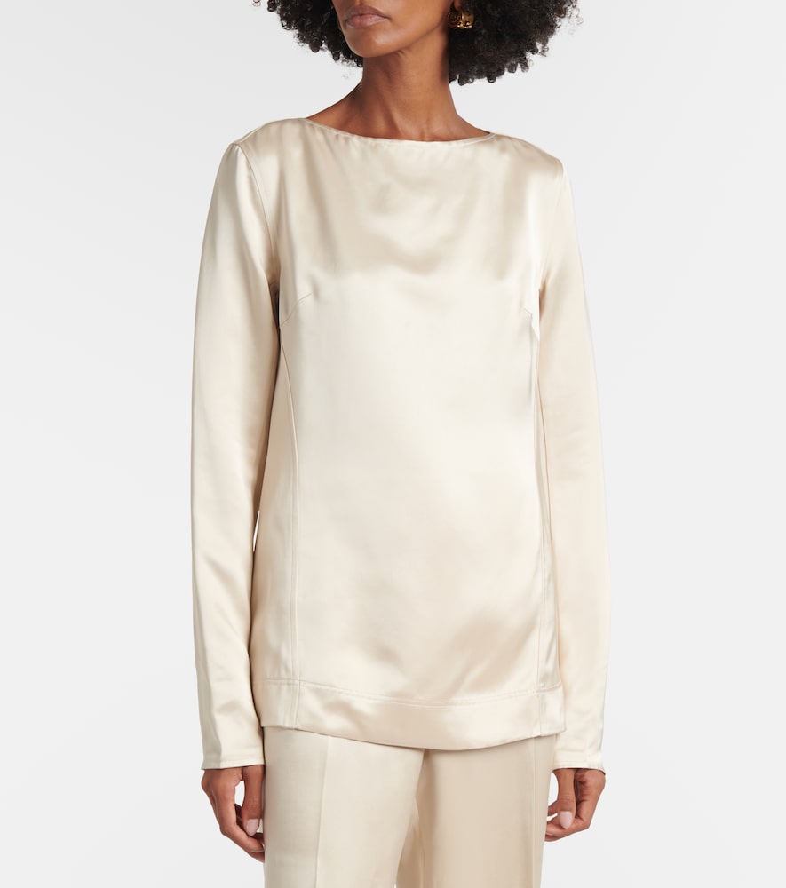  Toteme Toteme Top Aus Satin 