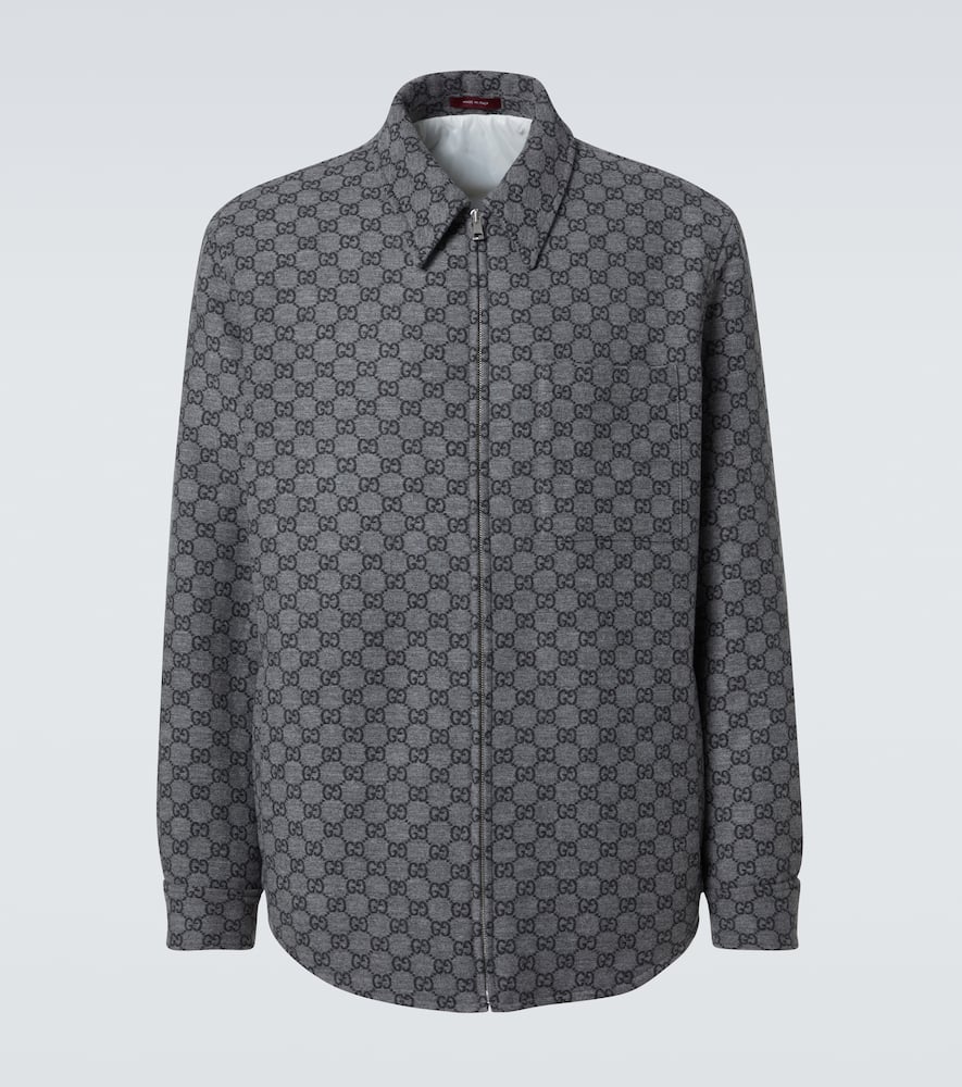 GG flannel overshirt
