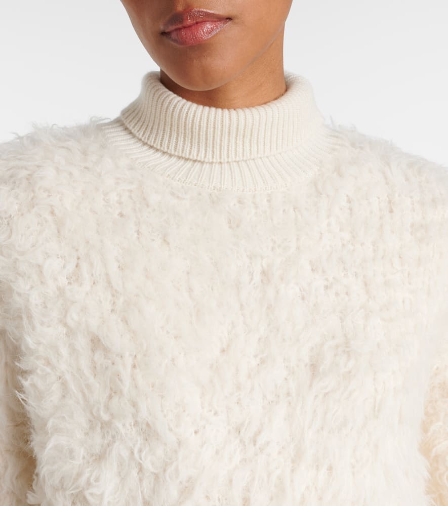Goldbergh Bolleta Alpaca-blend Sweater In Gold