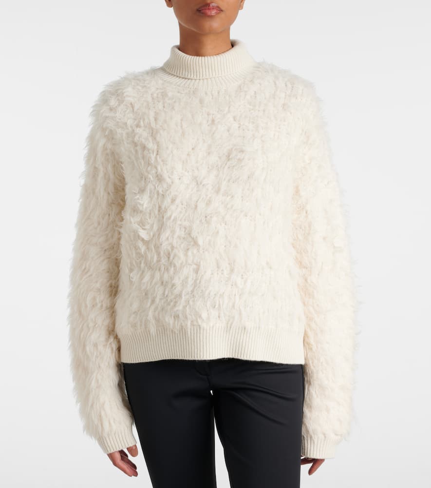 Goldbergh Bolleta Alpaca-blend Sweater In Gold