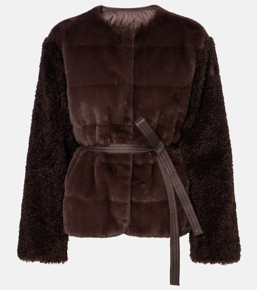 Jouillat faux-fur down jacket