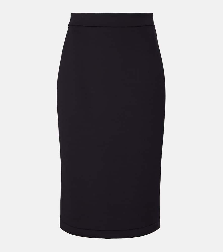 Moncler Genius High-rise Pencil Skirt In Black