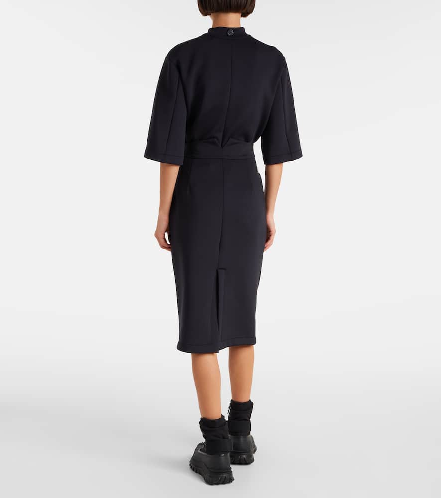 Moncler Genius High-rise Pencil Skirt In Black