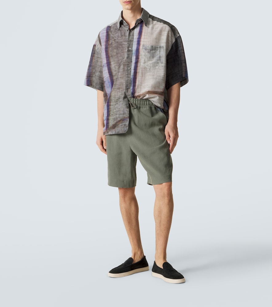  Giorgio Armani Giorgio Armani Bermuda-shorts Aus Leinen 