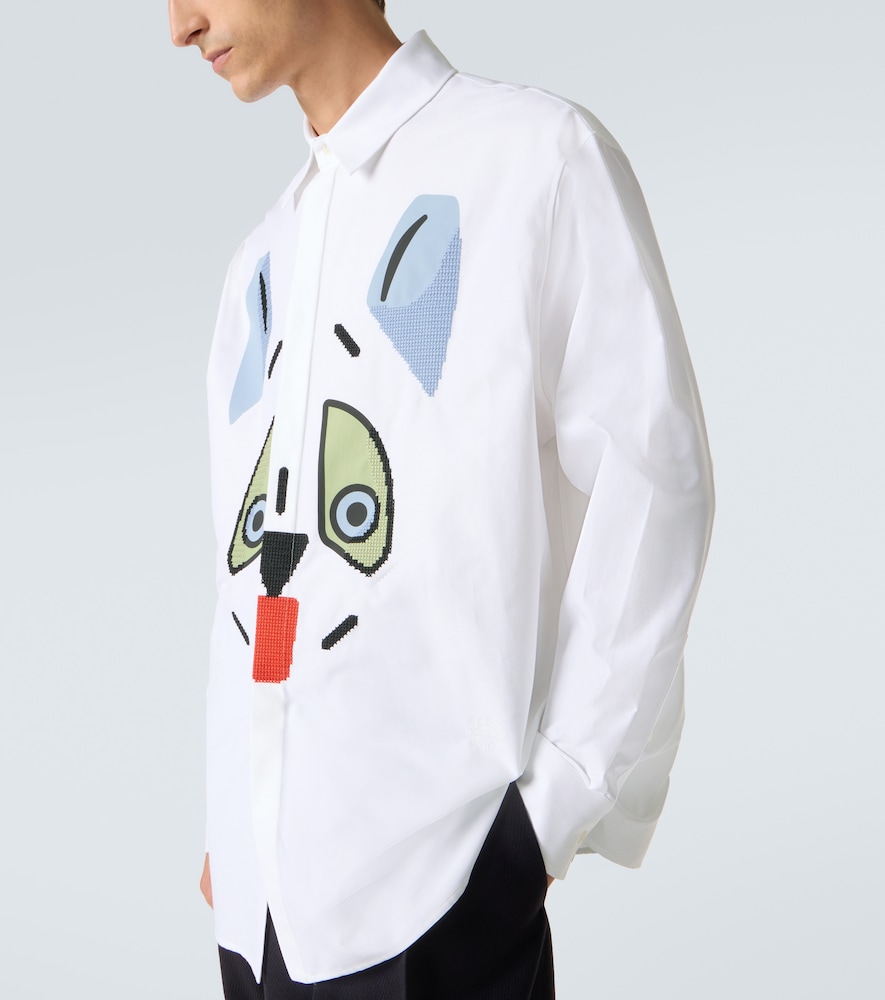  Loewe Loewe X Louis Wain Oxford-hemd Aus Baumwolle 
