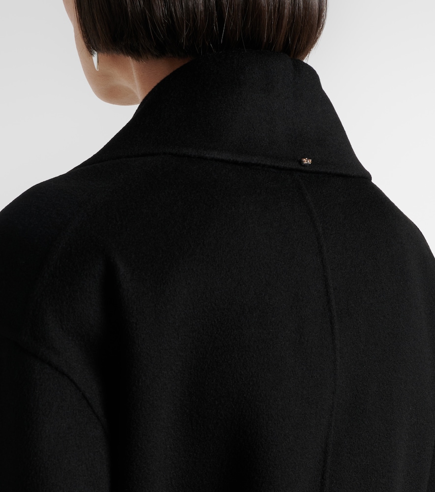  Sportmax Sportmax Belted Virgin Wool Wrap Coat 