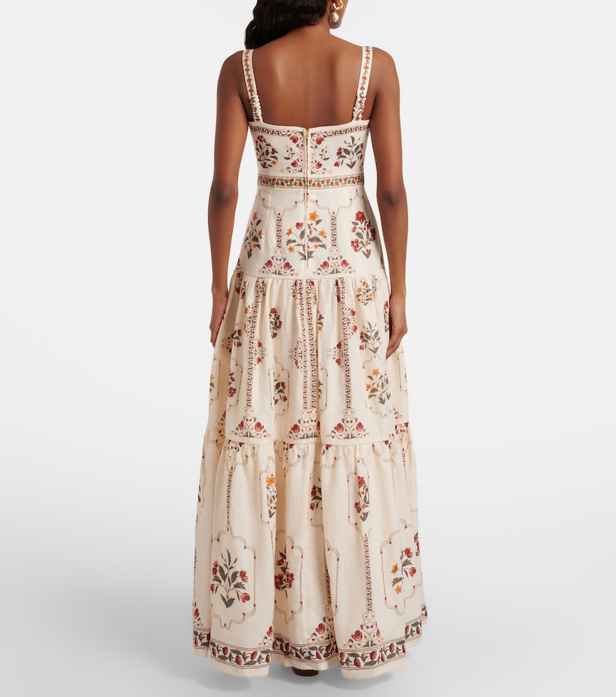  Agua By Agua Bendita Agua By Agua Bendita Maxikleid Aus Leinen 