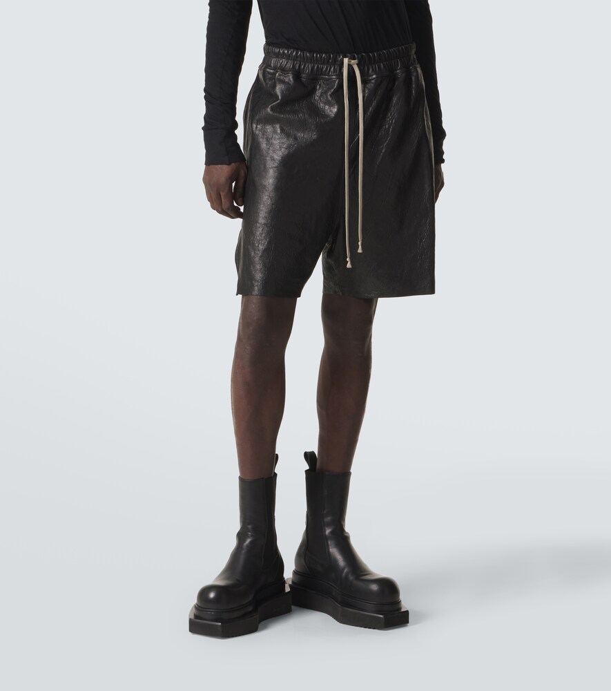 Rick Owens Rick Owens Bermuda-shorts Aus Leder 