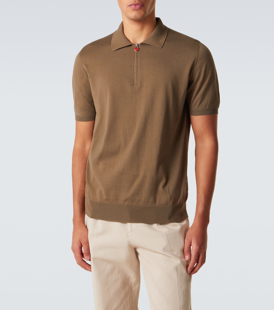  Kiton Kiton Polohemd Aus Baumwolle 