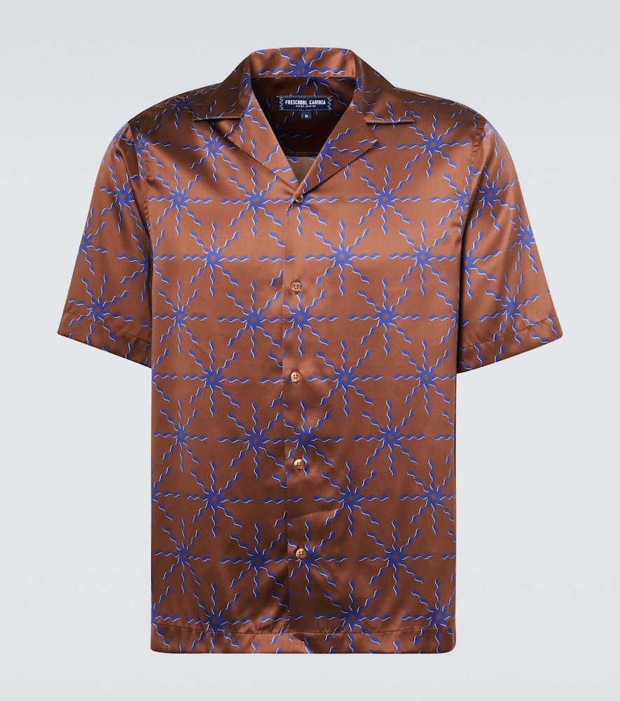 Frescobol Carioca Chemise Roberto imprime en soie 237 €