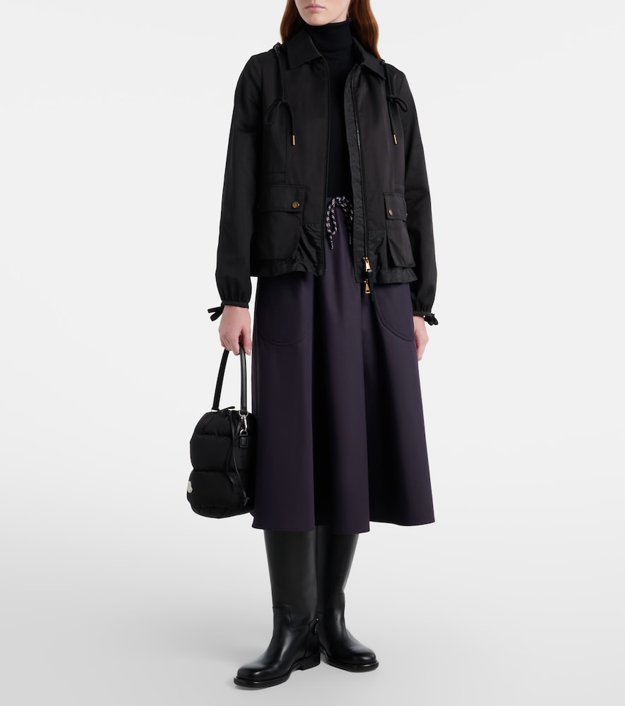  Moncler Moncler Jacke Adenium Aus Gabardine 