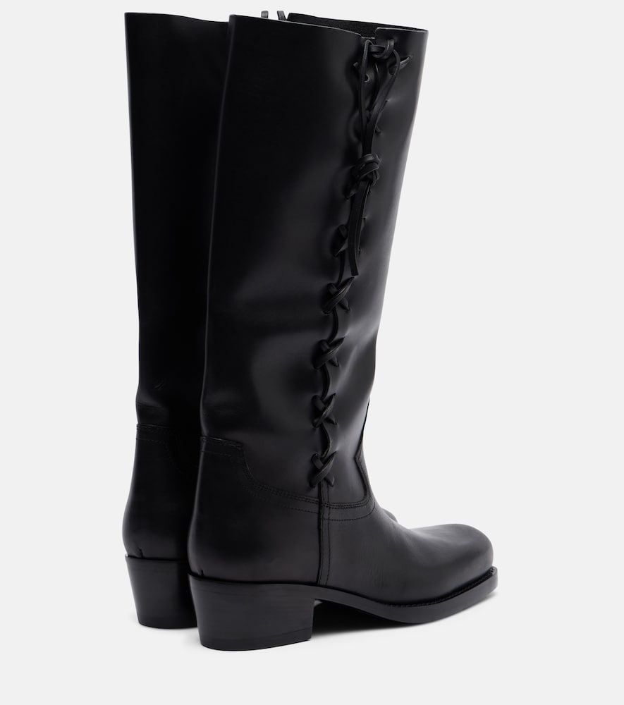  Paris Texas Paris Texas Roxanne 45 Leather Knee-high Boots 