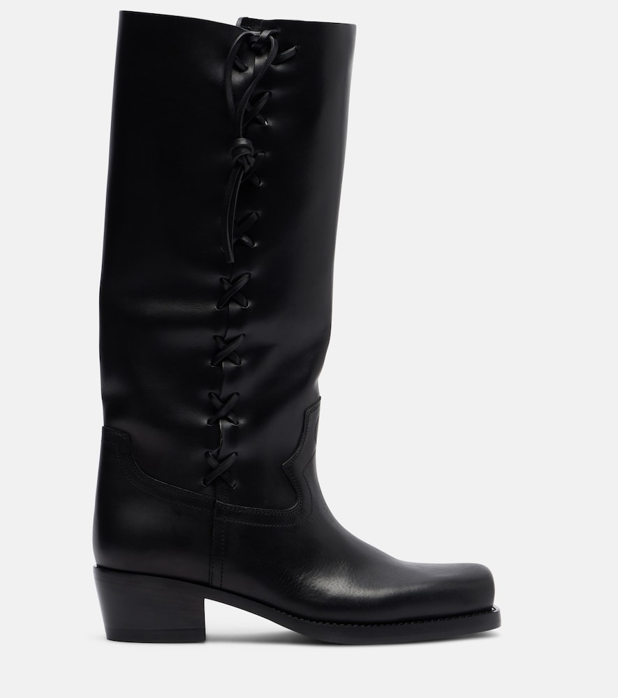  Paris Texas Paris Texas Roxanne 45 Leather Knee-high Boots 