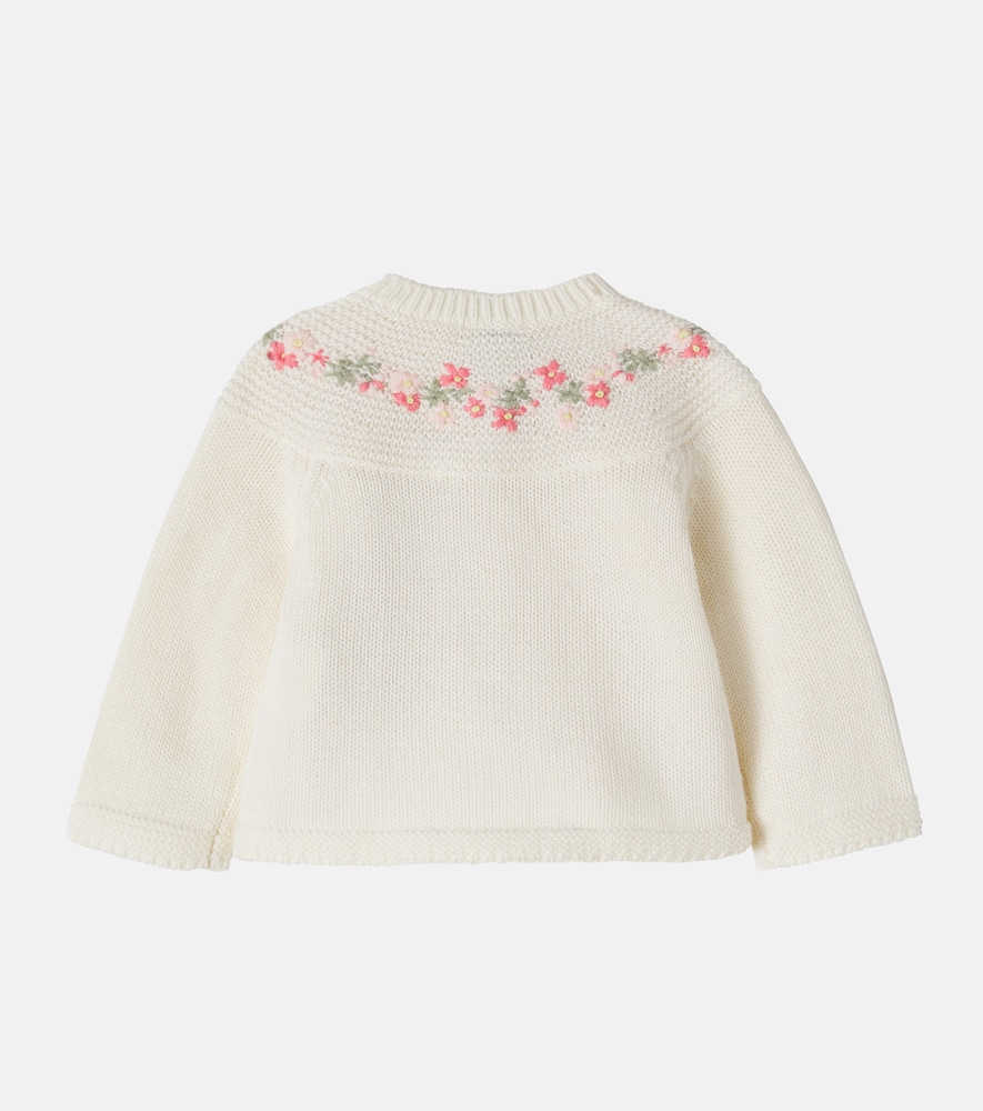  Pepa London Pepa London Baby Bestickter Cardigan Aus Baumwolle 