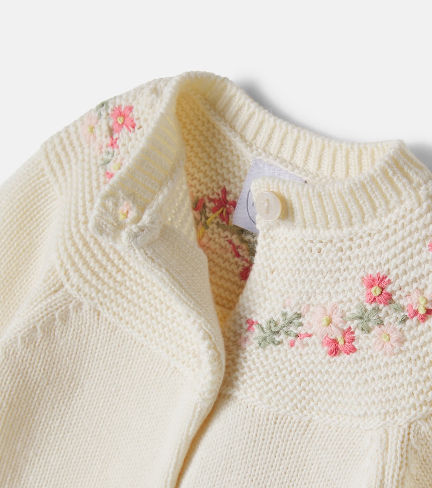  Pepa London Pepa London Baby Bestickter Cardigan Aus Baumwolle 