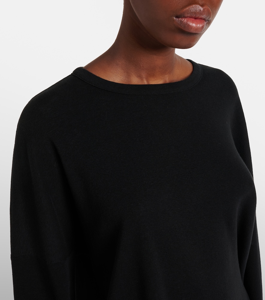 The Row The Row Longsleeve Floris Aus Baumwoll-jersey 