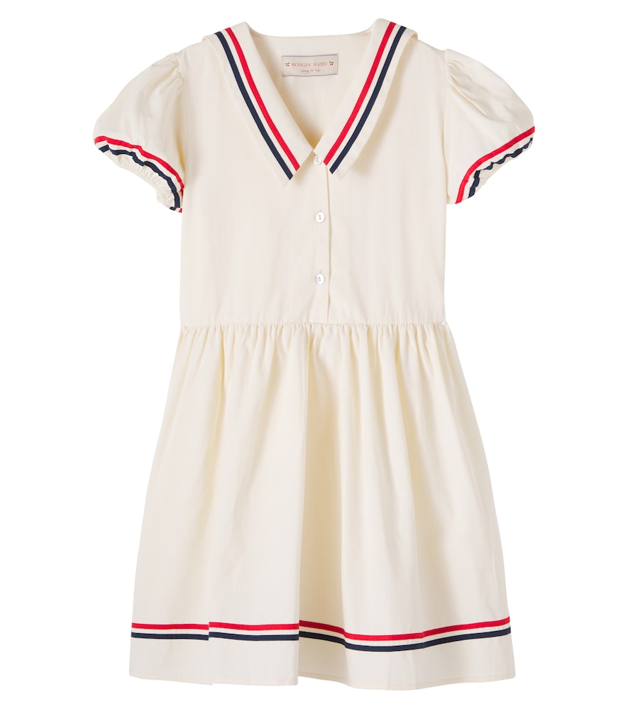 Konges Slojd White Allie Cotton Dress Y 9/10 - Mytheresa